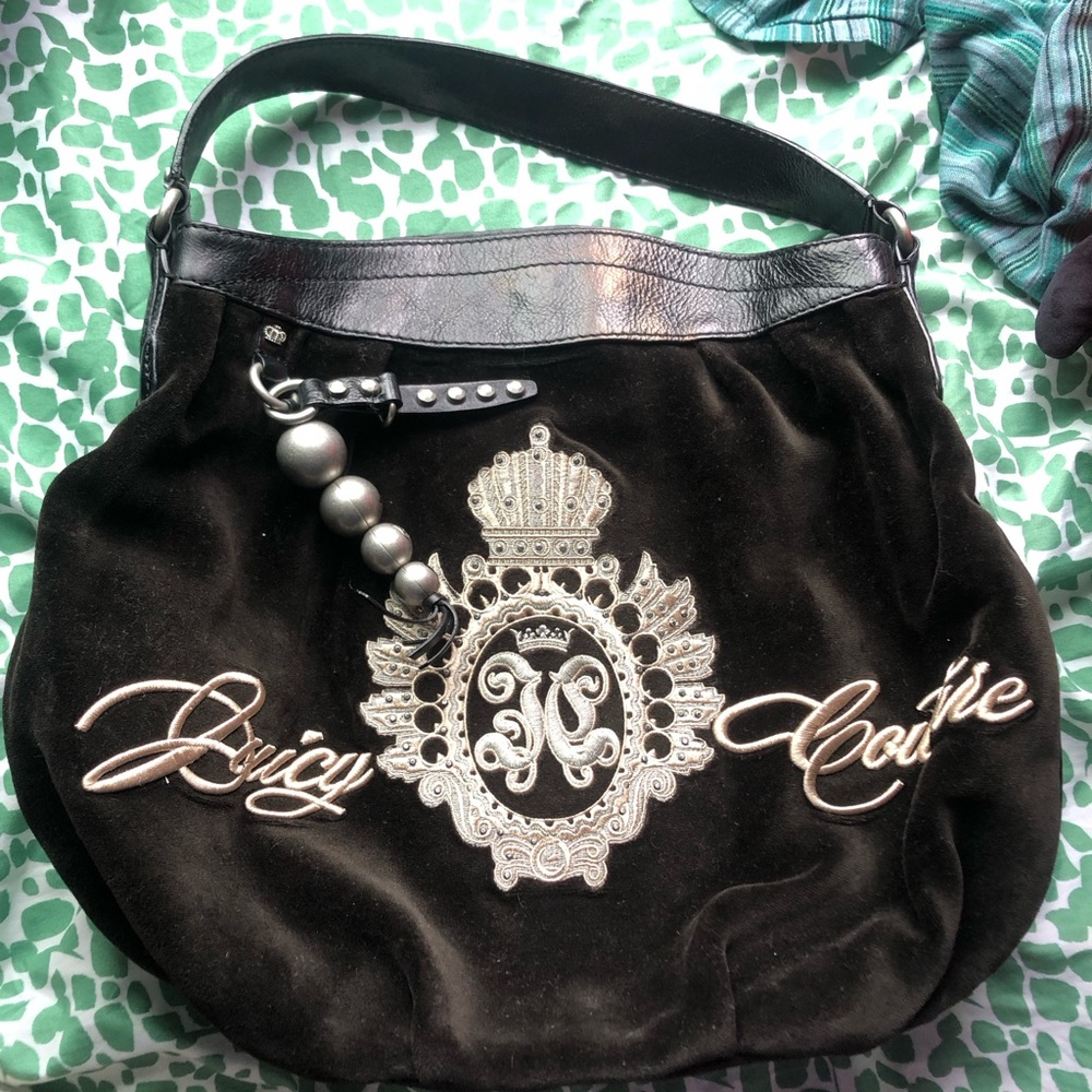 Juicy couture velour bag